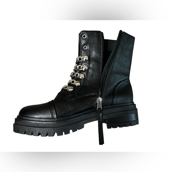 NWOT Circus by Sam Edelman Black Combat Boots –‎ Size 6 - Picture 5 of 7